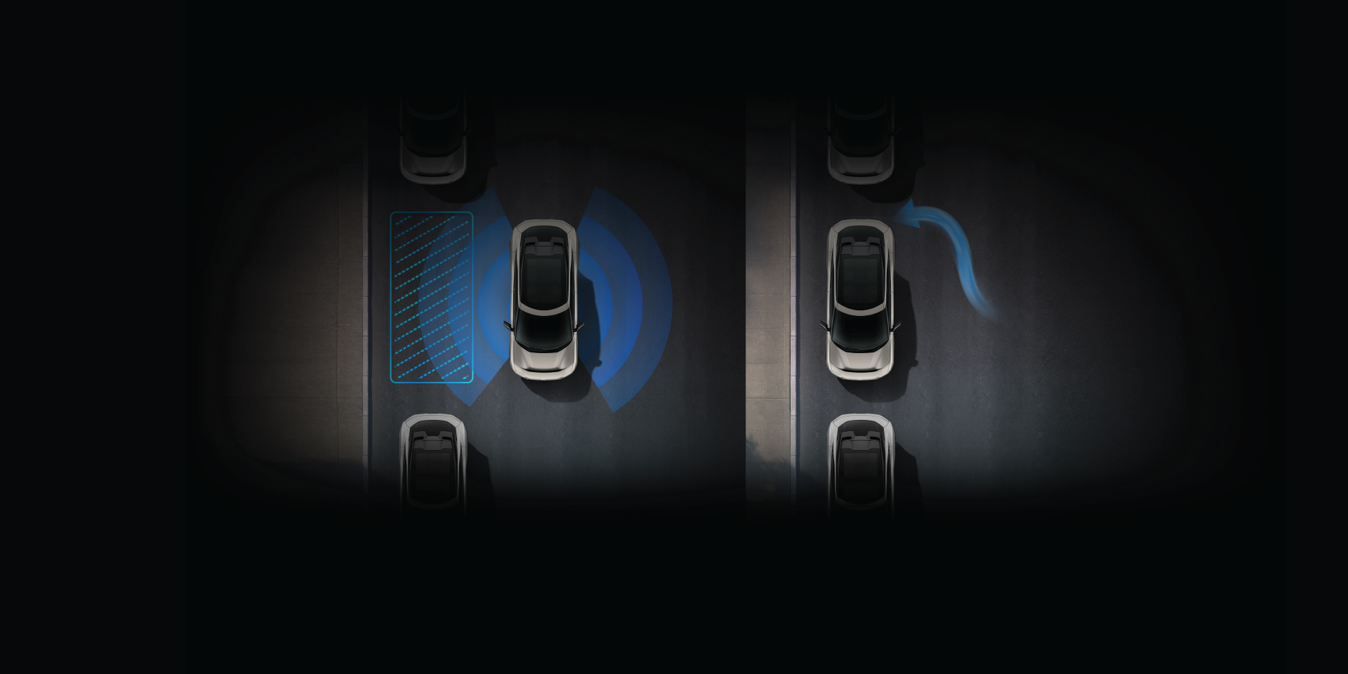 Mahindra Electric SUV Autopark System